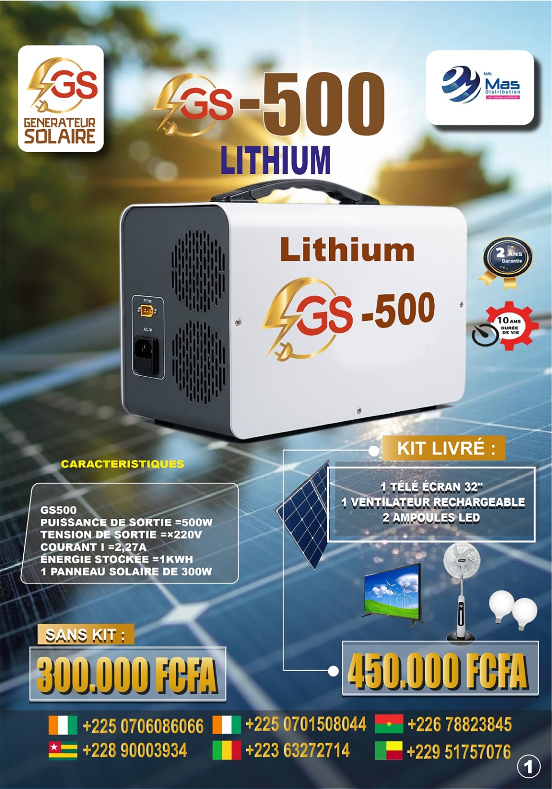 GS 500 Lithium