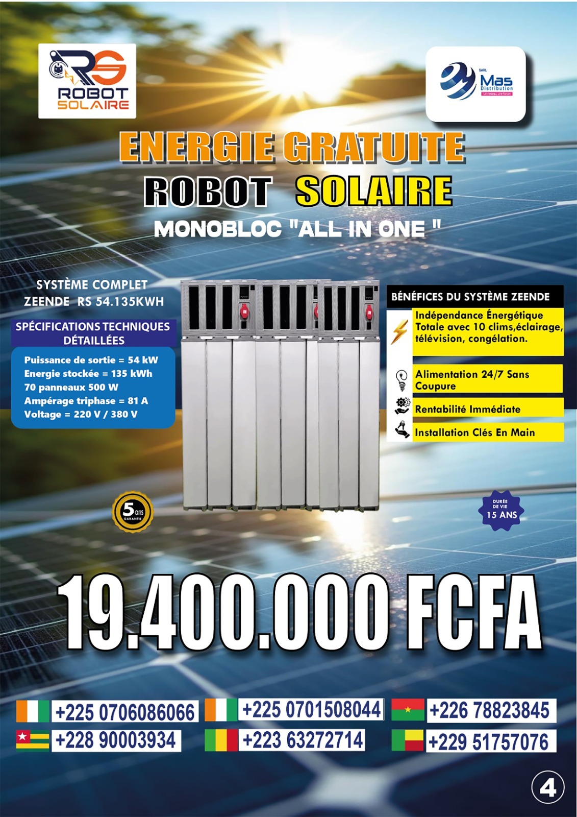 Zeende RS54.135 kWh